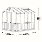 Yardistry 8' X 10' Greenhouse