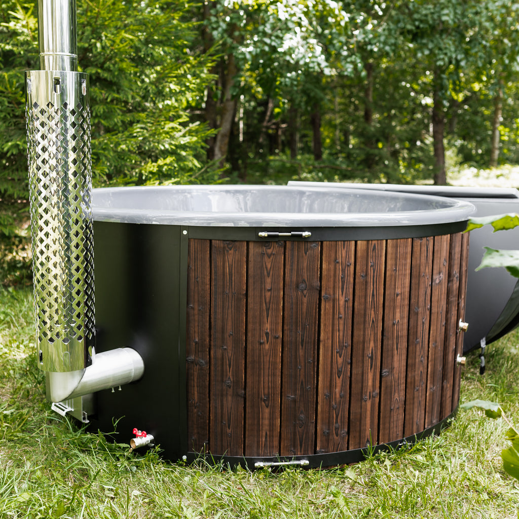 Mande Spa USA MWT4 Wood-Fired 4-Person Hot Tub