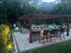 Super Deck Solid Redwood Pergola