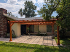 Super Deck Solid Redwood Pergola