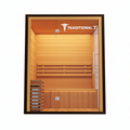 Traditional 7™ Three-Person Hemlock Steam Sauna