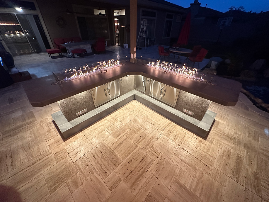 KoKoMo Custom Luxury BBQ Island & Outdoor Kitchen Station