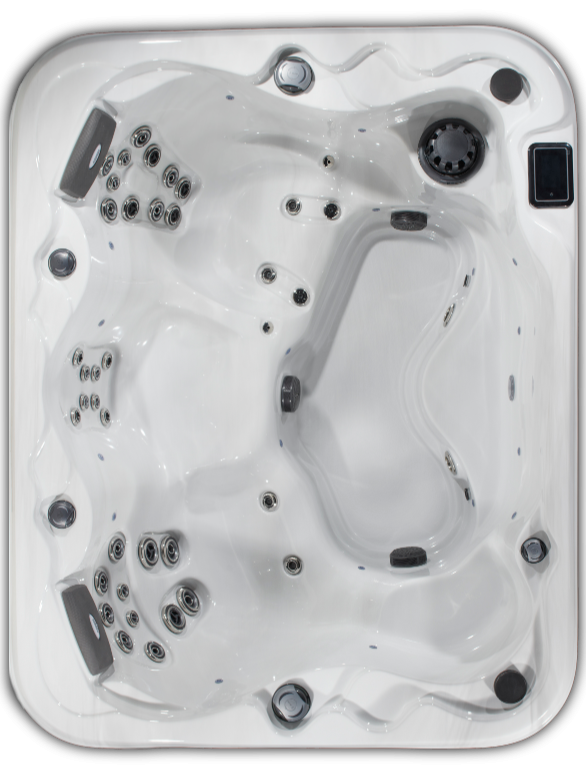 Colorado 4-Person Outdoor Hydrotherapy Spa - 5' x 7'