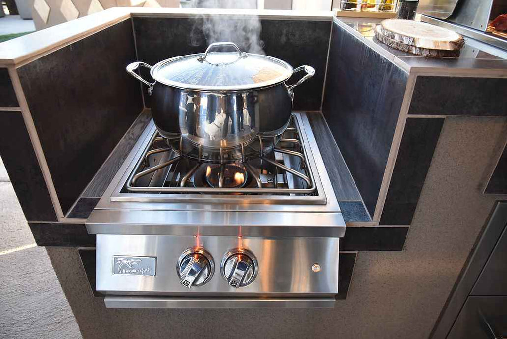 KoKoMo Montego Built-In Outdoor Kitchen BBQ Island