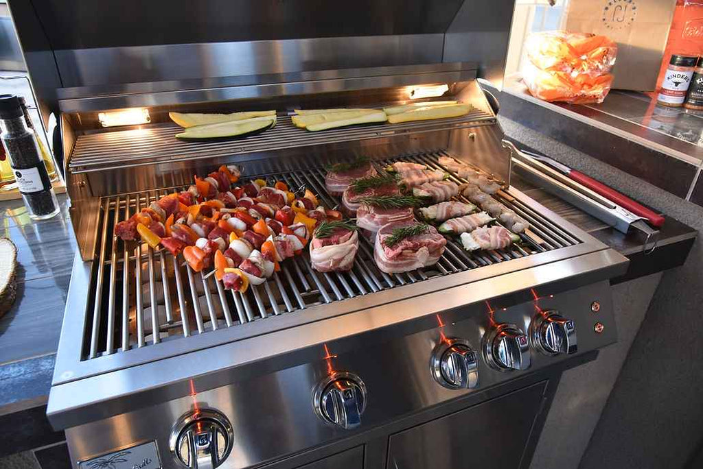 KoKoMo Montego Built-In Outdoor Kitchen BBQ Island