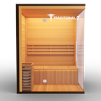 Traditional 7™ Three-Person Hemlock Steam Sauna