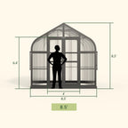 Vego Pacific Greenhouse - 8.5Ft Wide