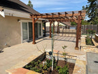 Super Deck Solid Redwood Pergola