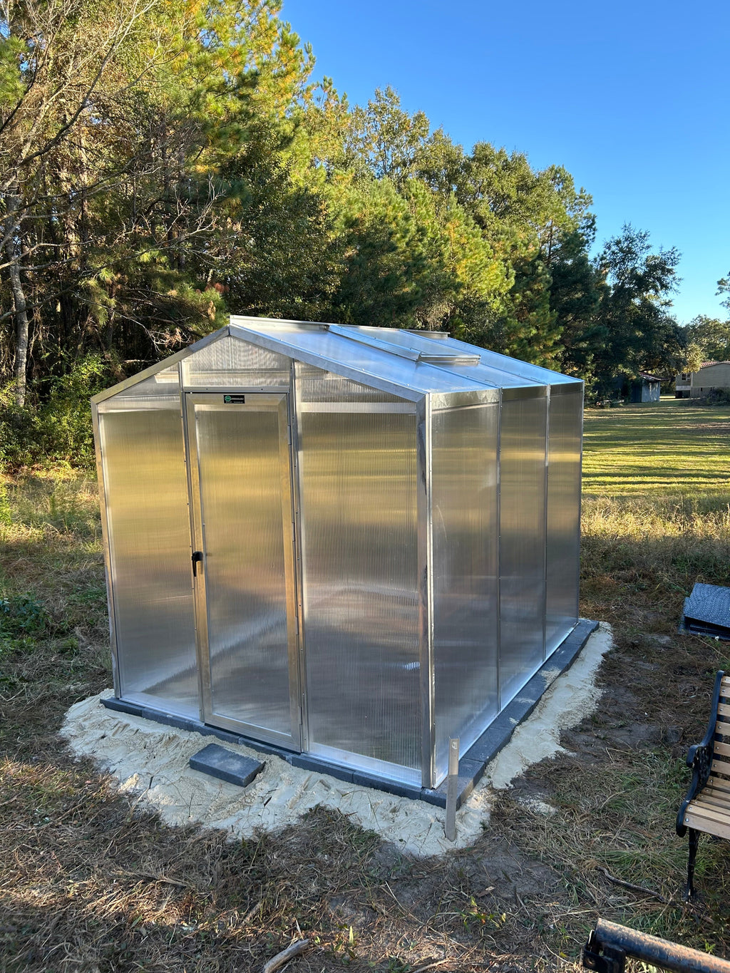 Palmetto 8' x 10' Greenhouse by Janco