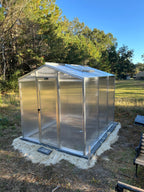 Palmetto 8' x 10' Greenhouse by Janco