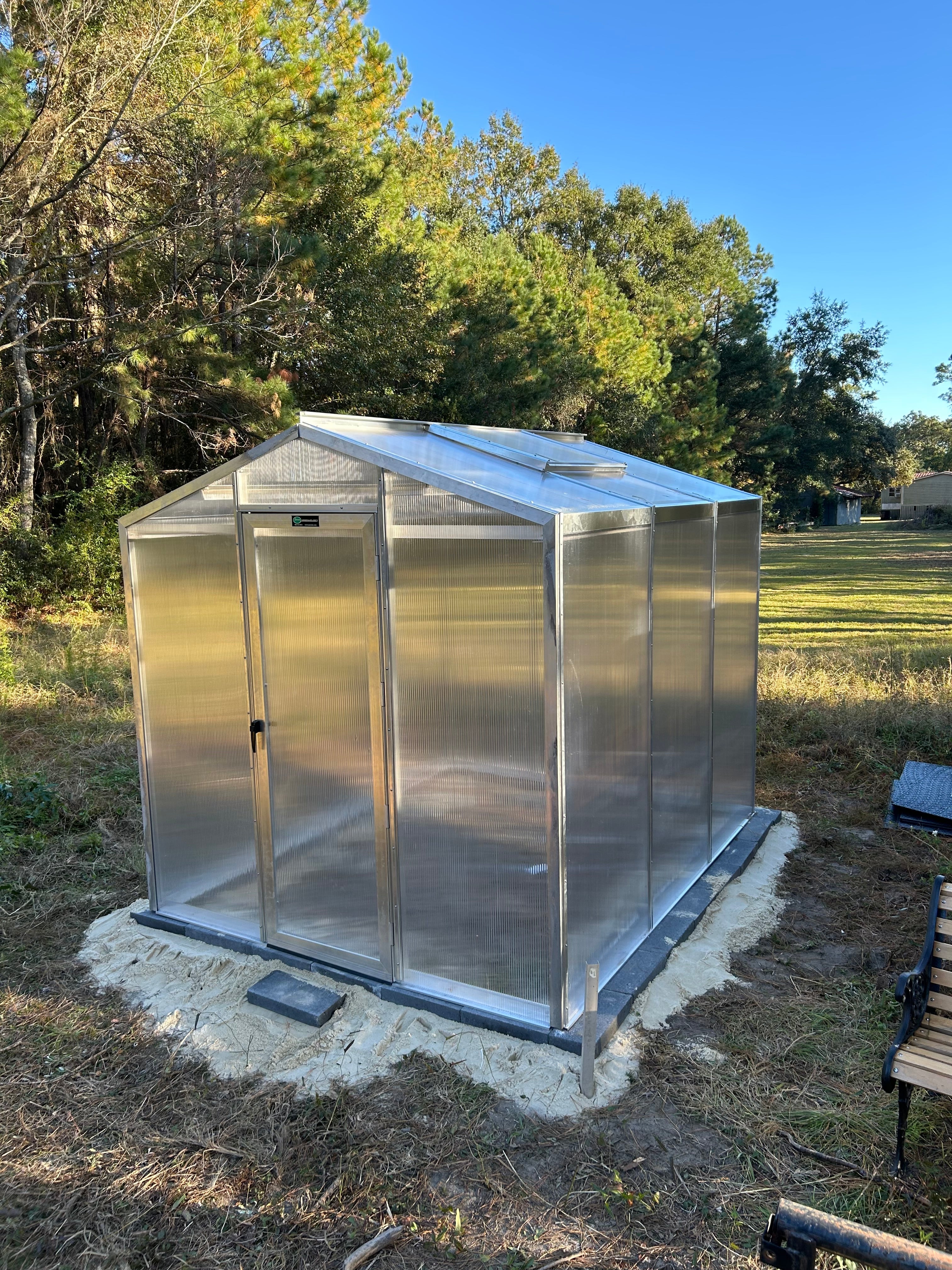 Palmetto 8' x 10' Greenhouse by Janco