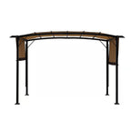 V.I.P Digital Presence 12' x 9' Steel Pergola with Retractable Canopy