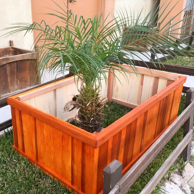 Best Redwood Solid Timber Planter Bed