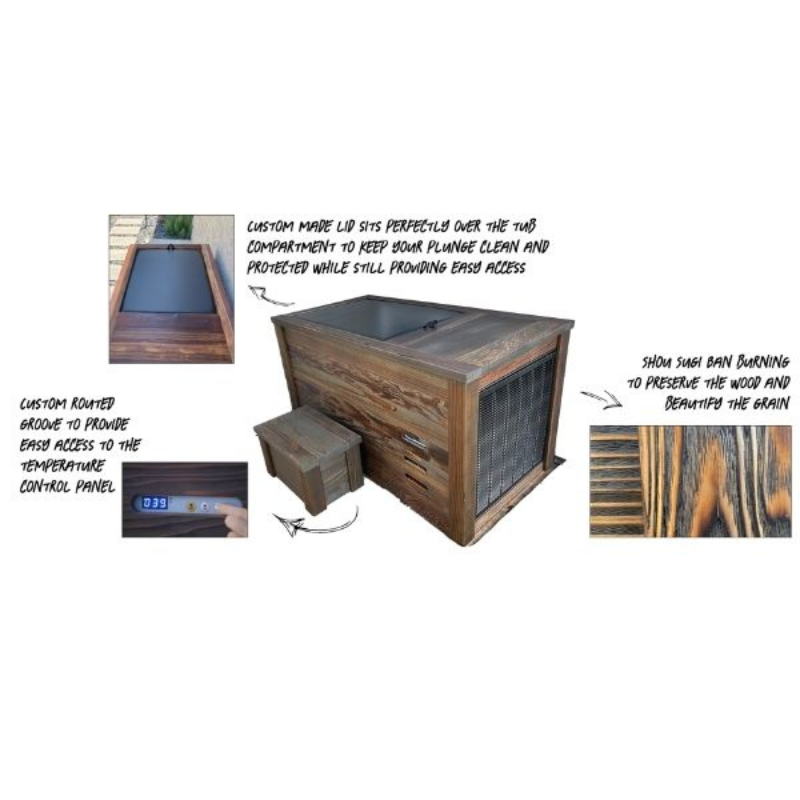 Kooru Redwood Cold Plunge Tub