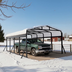 12' x 20' Reinforced All-Weather Metal Carport
