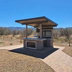 KoKoMo Baja Outdoor Kitchen & 12x12 Patio Cover Suite