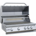 KoKoMo 7' Outdoor Kitchen Island with 32” Grill and Refrigerator