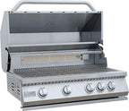 KoKoMo 7'6" x 9' Outdoor Kitchen Island with Integrated Fire Feature