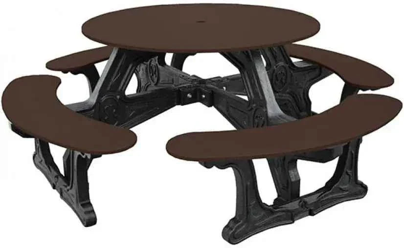Cantina Round Dining Table | Eight-Person