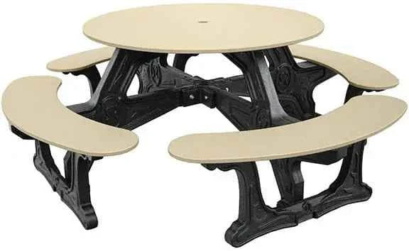 Cantina Round Dining Table | Eight-Person