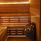 Carbon Smart Saunas - 6' x 8' x 8' - by Finnish Sauna Builders
