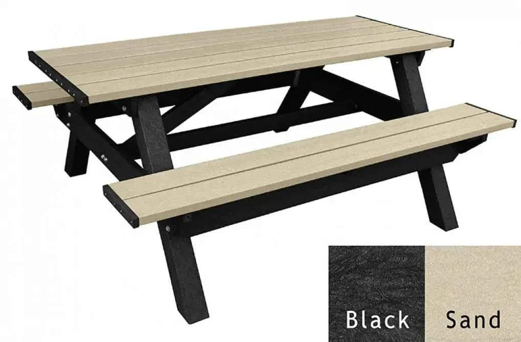 Signature 6-Foot All-Weather Recycled Picnic Table