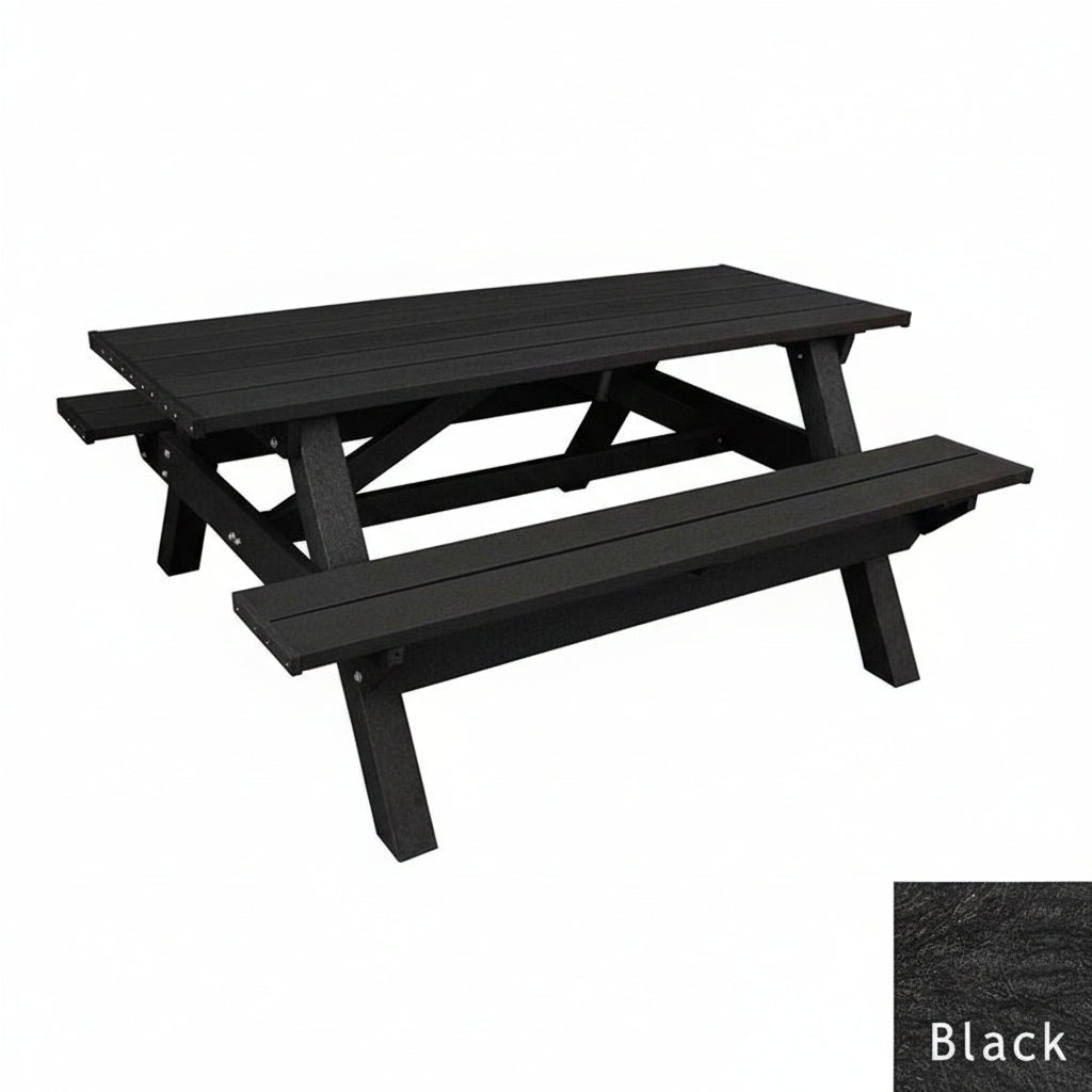 Signature 6-Foot All-Weather Recycled Picnic Table