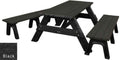 Heirloom Recycled Poly Picnic Suite with Detached Benches