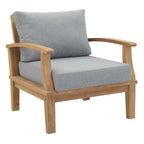 Marina 8-Piece Solid Teak Outdoor Sectional Set