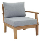 Marina 8-Piece Solid Teak Outdoor Sectional Set