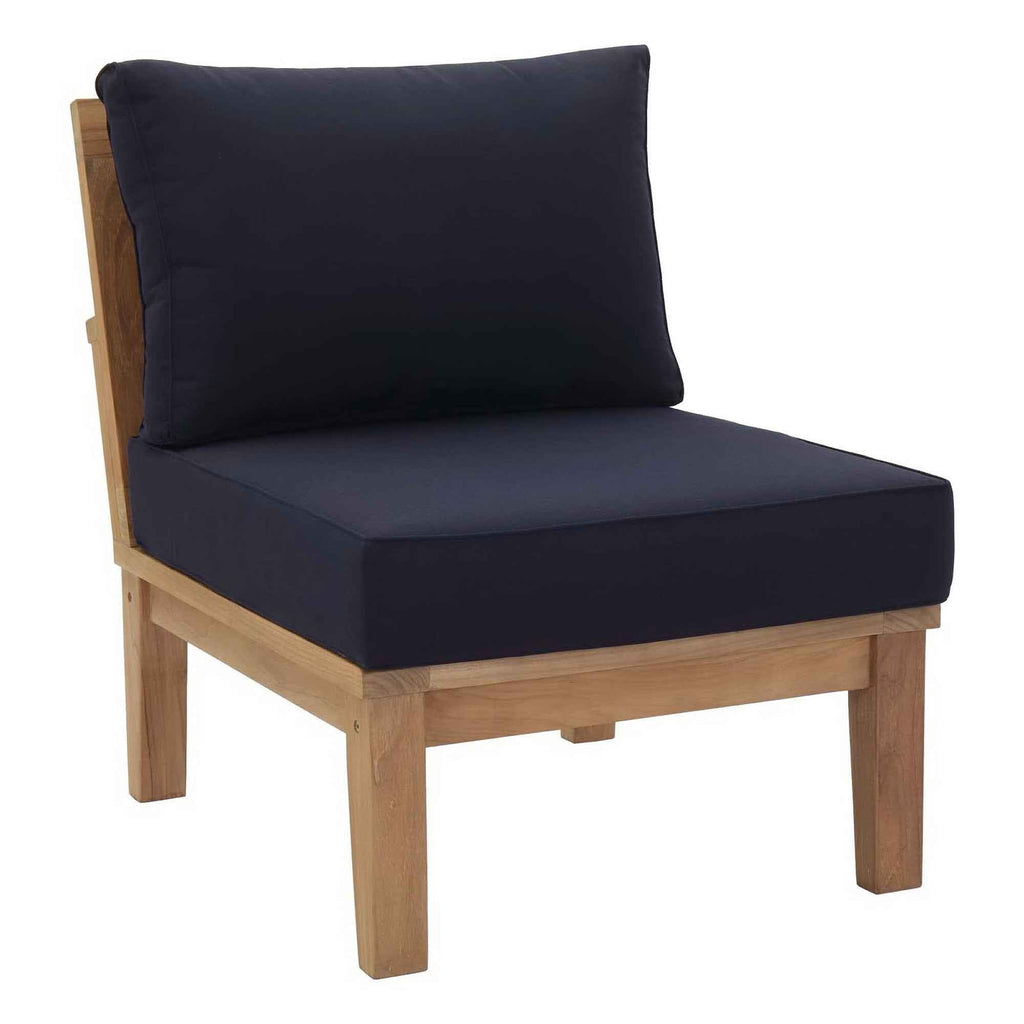Marina 8-Piece Solid Teak Outdoor Sectional Set