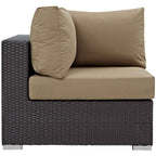 Modway Convene 10-Piece Outdoor Lounge Sectional Set