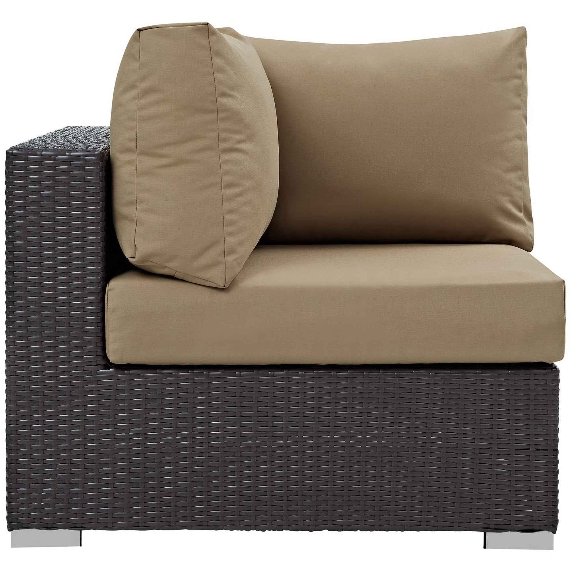 Modway Convene 10-Piece Outdoor Lounge Sectional Set