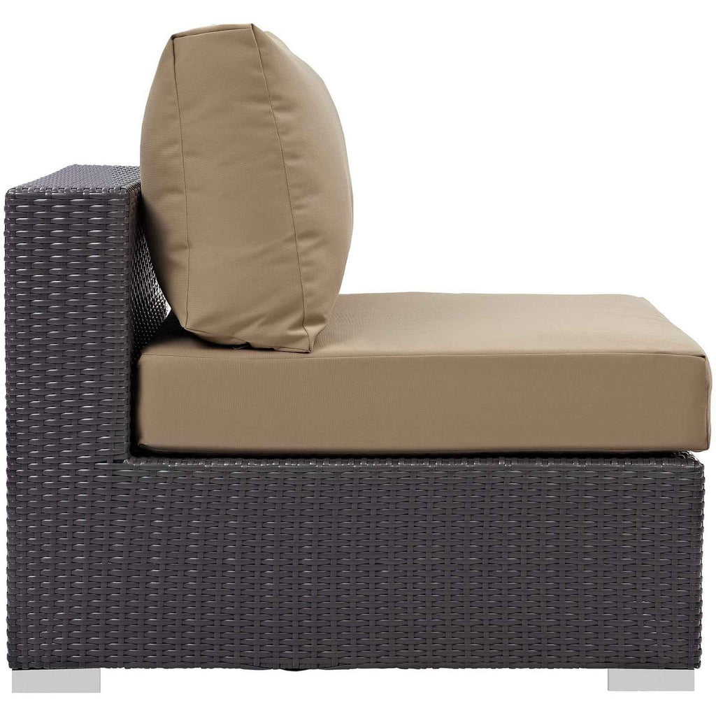 Modway Convene 10-Piece Outdoor Lounge Sectional Set