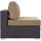Modway Convene 10-Piece Outdoor Lounge Sectional Set