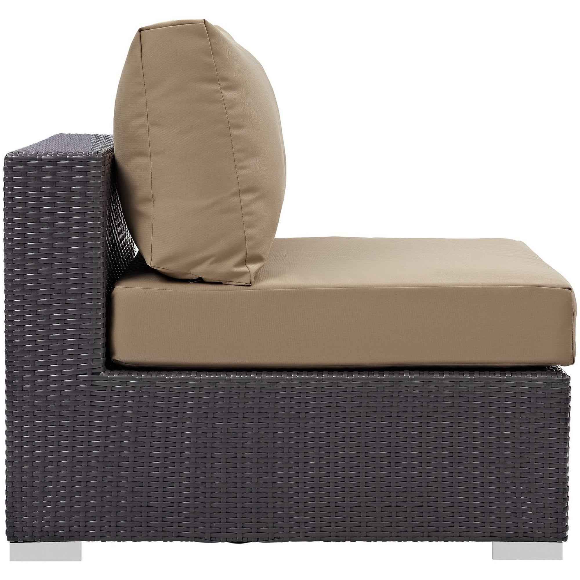 Modway Convene 10-Piece Outdoor Lounge Sectional Set