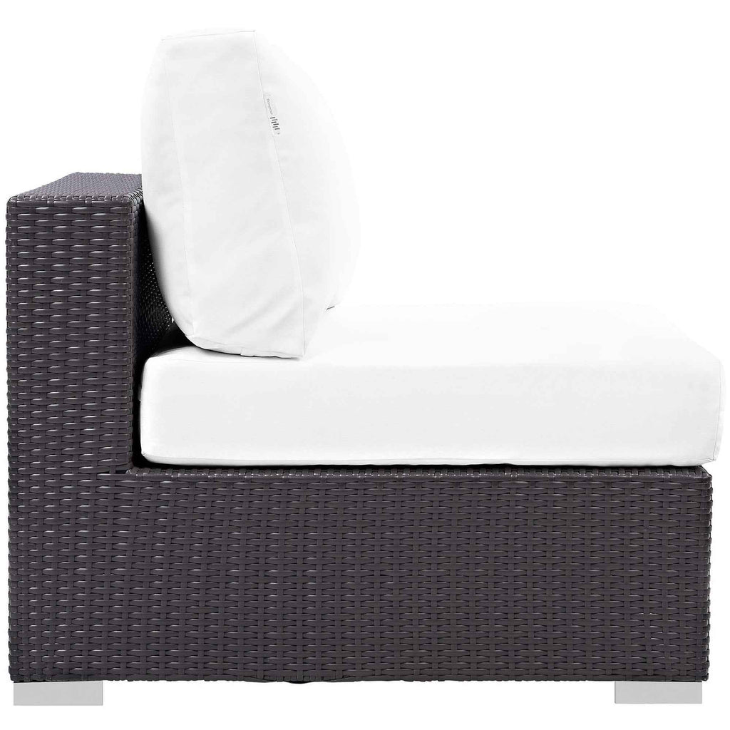 Modway Convene 10-Piece Outdoor Lounge Sectional Set