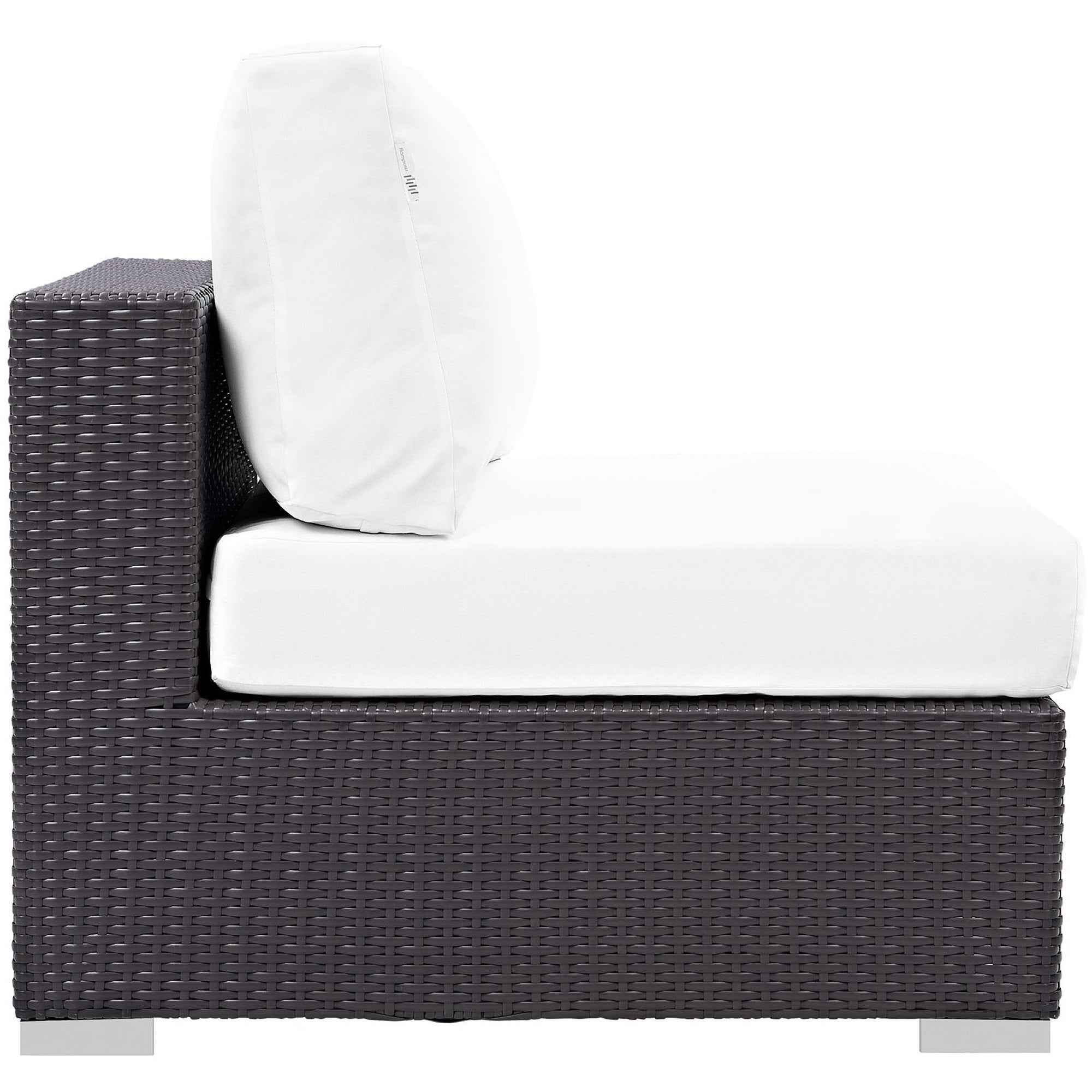 Modway Convene 10-Piece Outdoor Lounge Sectional Set