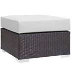 Modway Convene 10-Piece Outdoor Lounge Sectional Set