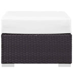 Modway Convene 10-Piece Outdoor Lounge Sectional Set