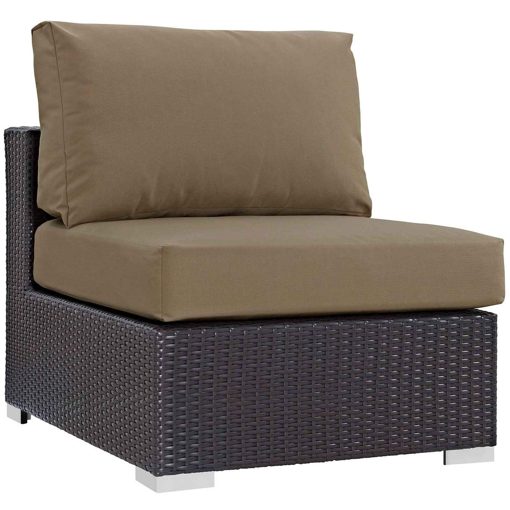 Modway Convene 10-Piece Outdoor Lounge Sectional Set
