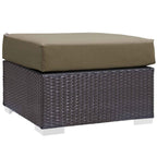 Modway Convene 10-Piece Outdoor Lounge Sectional Set