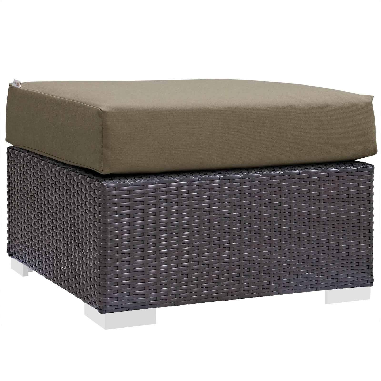Modway Convene 10-Piece Outdoor Lounge Sectional Set