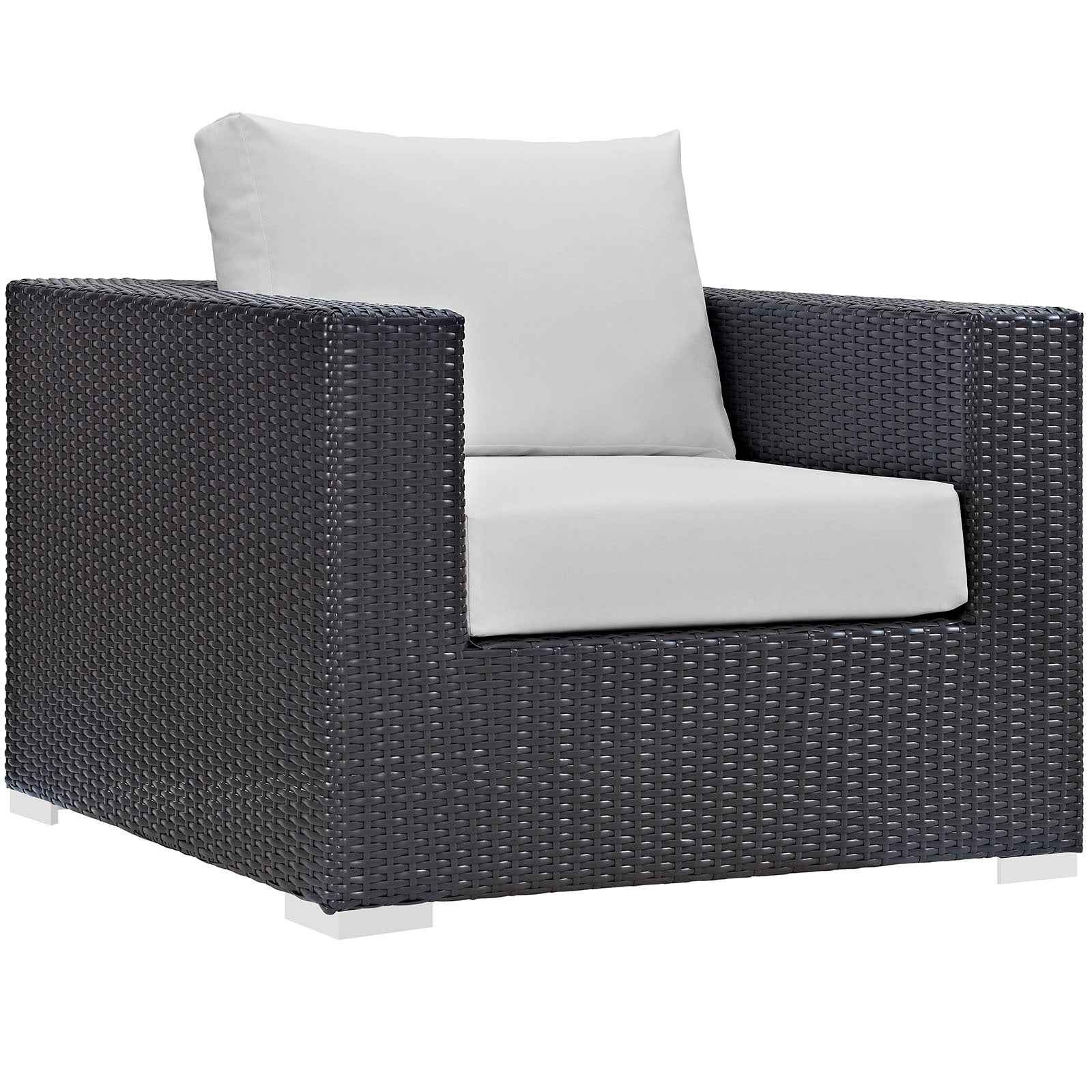 Modway Convene 10-Piece Outdoor Lounge Sectional Set