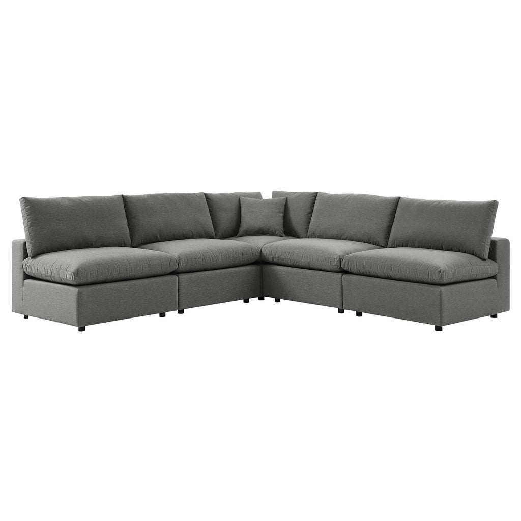 Modway 5-Piece Modular Outdoor Sectional Sofa