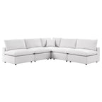 Modway 5-Piece Modular Outdoor Sectional Sofa