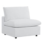Commix 5-Piece Outdoor Sectional Sofa in Sunbrella® White