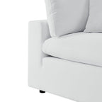 Commix 5-Piece Outdoor Sectional Sofa in Sunbrella® White