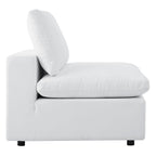 Commix 5-Piece Outdoor Sectional Sofa in Sunbrella® White