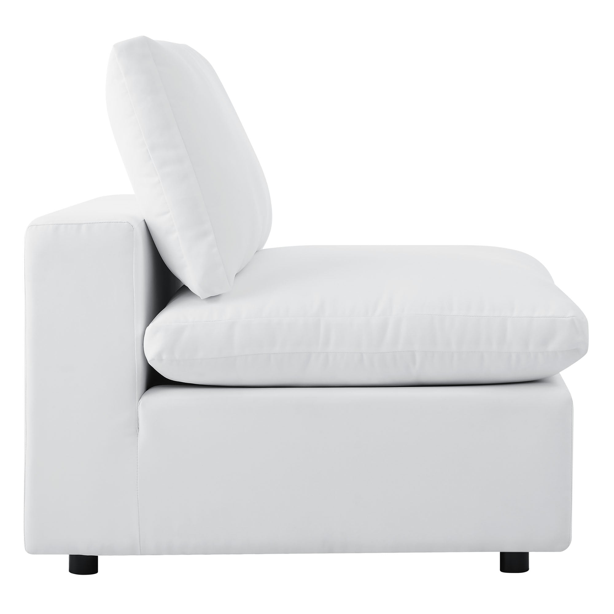 Commix 5-Piece Outdoor Sectional Sofa in Sunbrella® White